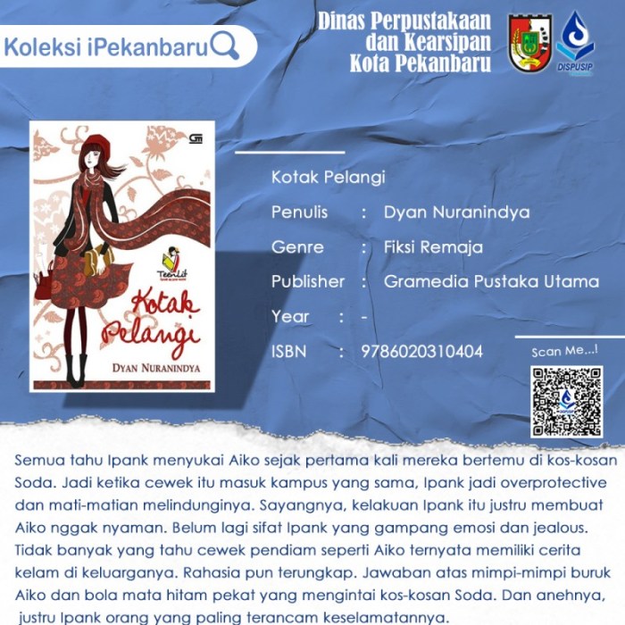 amanat dari novel laskar pelangi terbaru