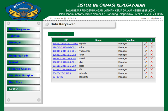 contoh aplikasi sistem informasi