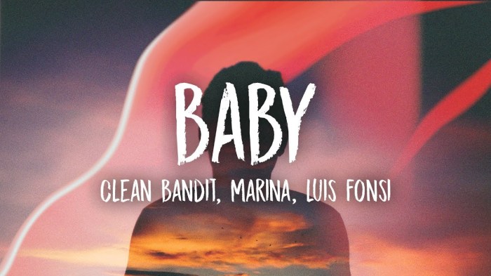 arti lagu baby clean bandit