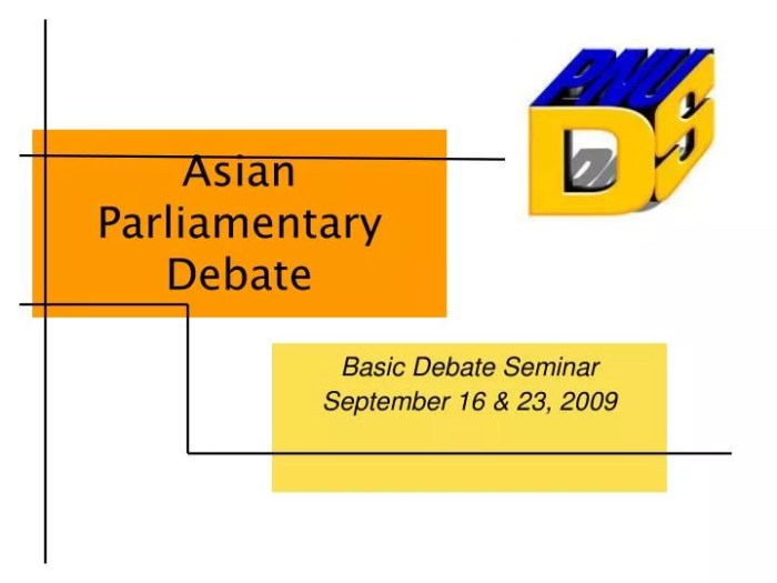 sistem debat asian parliamentary