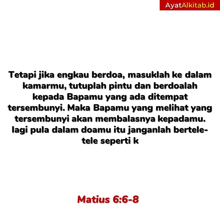 matius 5 ayat 1 sampai 12 terbaru