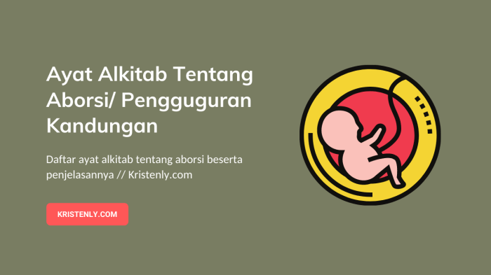 pandangan alkitab tentang aborsi