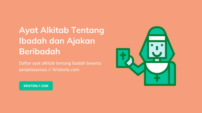 ayat alkitab ajakan beribadah