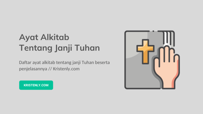 janji tuhan dalam alkitab