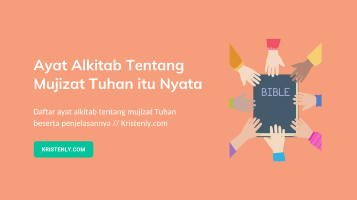 ayat alkitab tentang mujizat tuhan