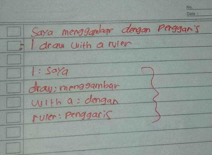 apa bahasa inggris nya motor