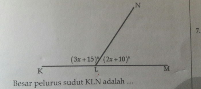 sudut penilaian bab garis soal adalah mts harian smp matematika perhatikan