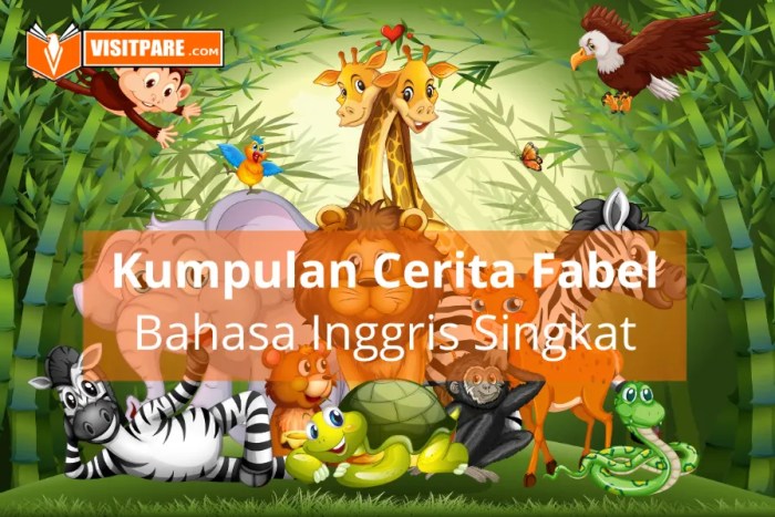 fabel bahasa inggris singkat