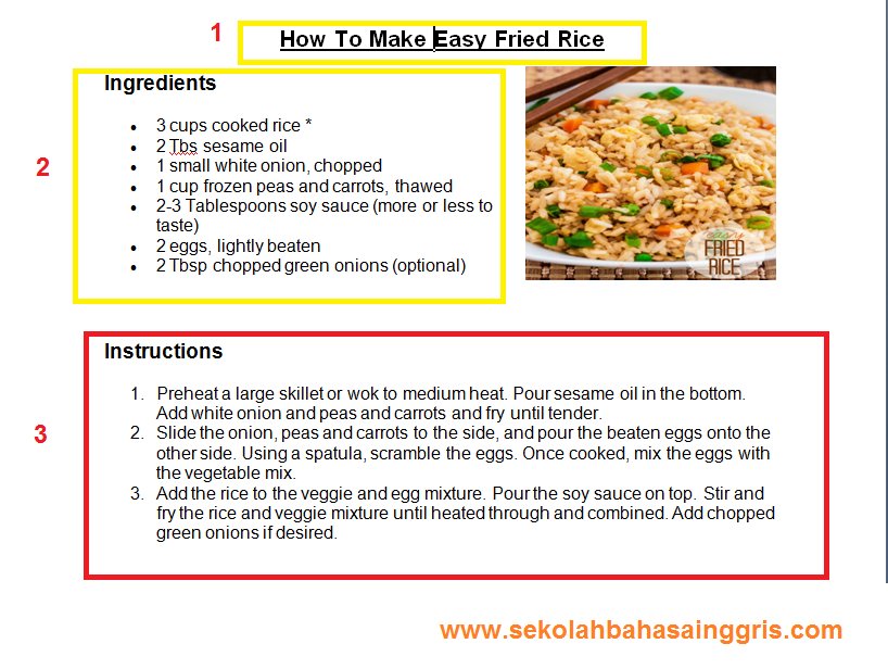 how to make fried noodle procedure text