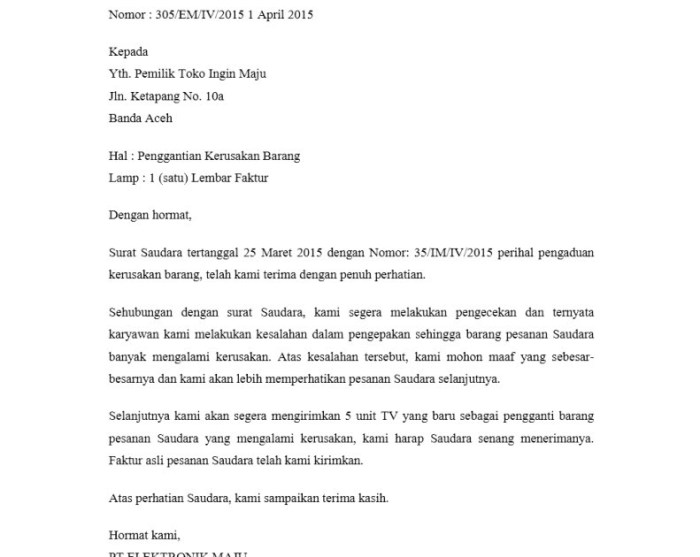 contoh surat reservasi hotel terbaru