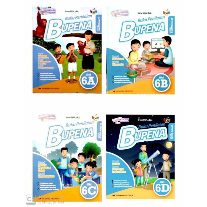 download buku bupena kelas 6c terbaru