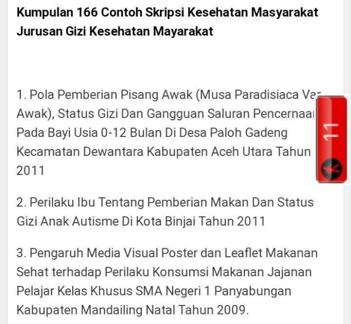 judul skripsi tentang sosial masyarakat terbaru