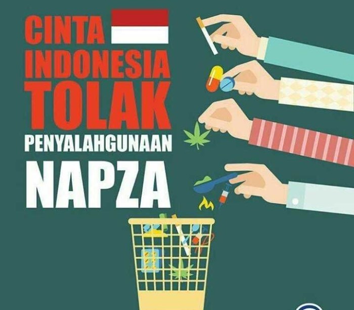 poster tentang zat adiktif terbaru