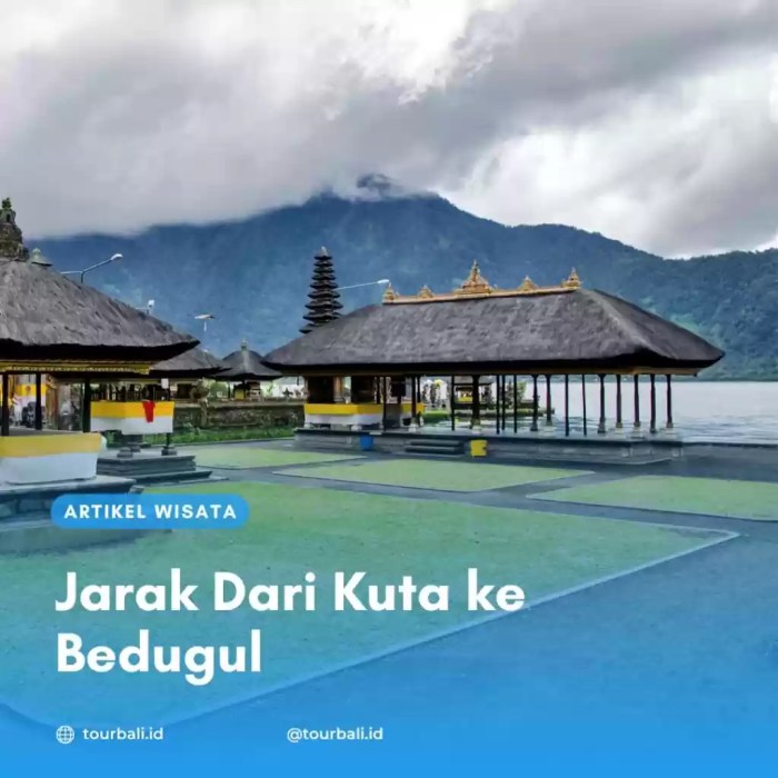 jarak denpasar ke bedugul