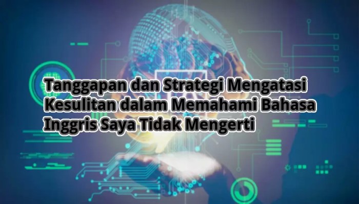 saya mengerti bahasa inggris terbaru