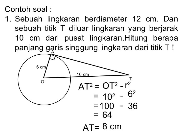 contoh soal cerita lingkaran terbaru