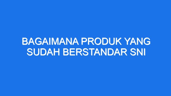 Yogyakarta bsn sni mempromosikan berstandar nasional standardisasi badan antara pemerintah bersama istimewa