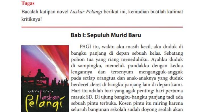 moral pesan pelangi laskar singkat serta sinopsis terkandung