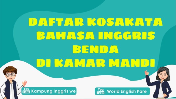 bahasa jepangnya kamar mandi terbaru