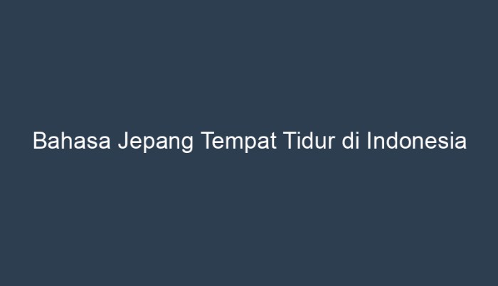 jepang nama umum