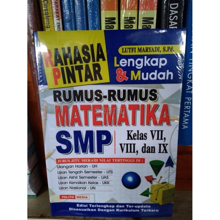 rumus rumus matematika smp