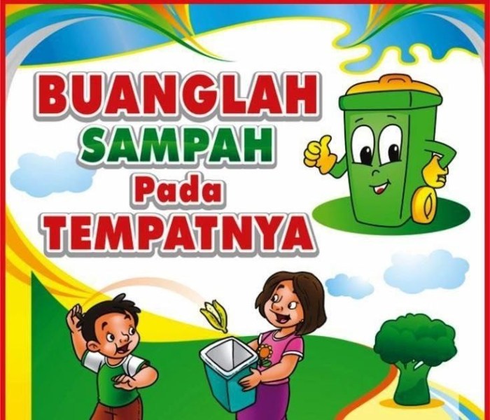 menjaga kebersihan lingkungan sekolah