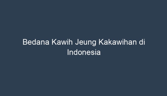 bedana kawih jeung kakawihan