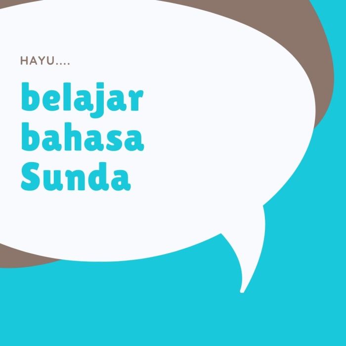 sunda bahasa lemes kosakata sehari artinya