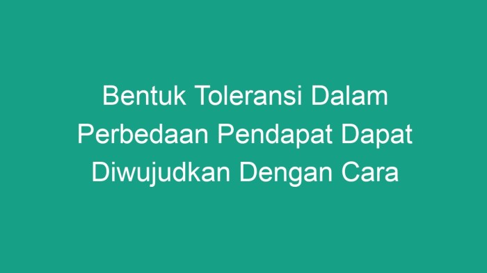 perbedaan pendapat dapat menimbulkan terbaru