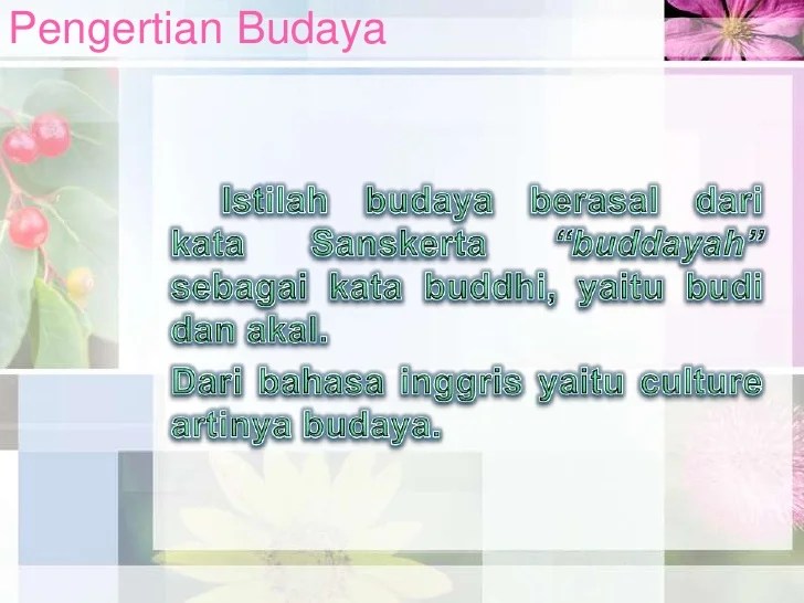 Pengaruh budaya asing terhadap budaya lokal