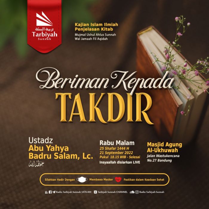 takdir iman kepada buruk