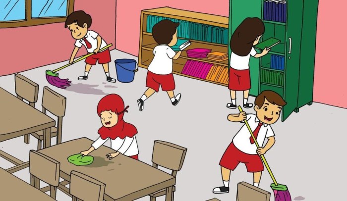 cerita gotong royong di sekolah terbaru