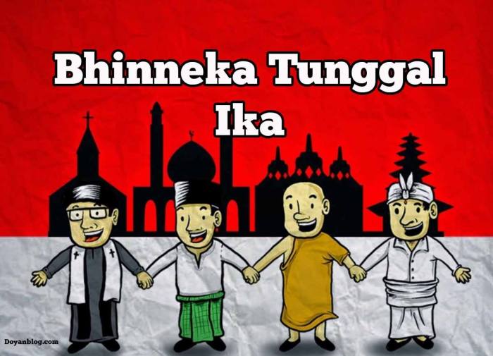 bingkai bhinneka tunggal ika terbaru