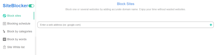 jelaskan tujuan block out