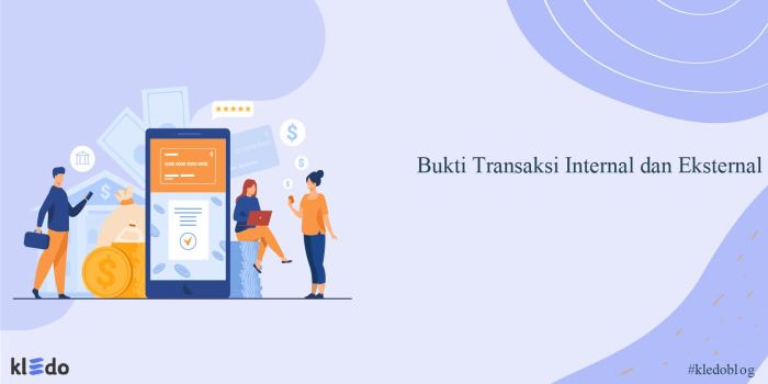 bukti transaksi internal dan eksternal