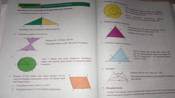 Latihan 4.2 matematika kelas 9 halaman 226