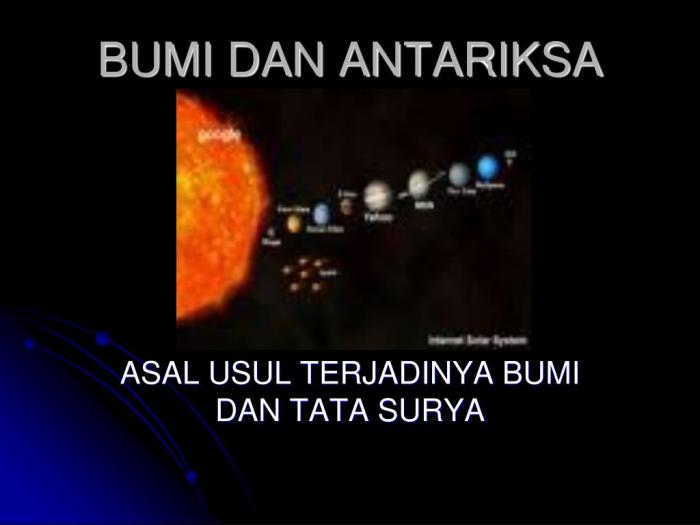 pengertian bumi dan antariksa terbaru