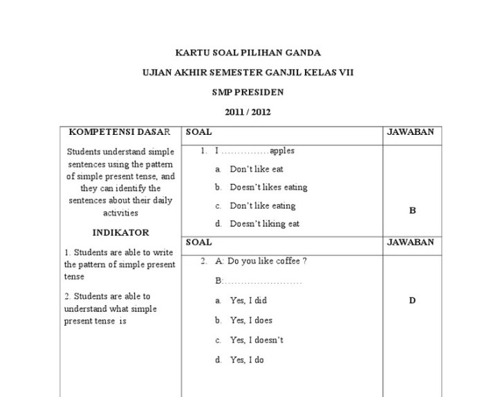 soal adjective clause pilihan ganda terbaru