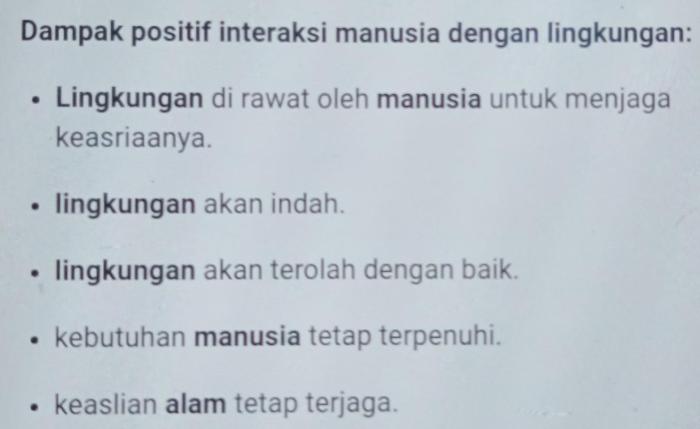 sebutkan dampak negatif dari