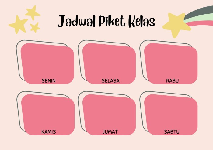 piket kelas bahasa inggris