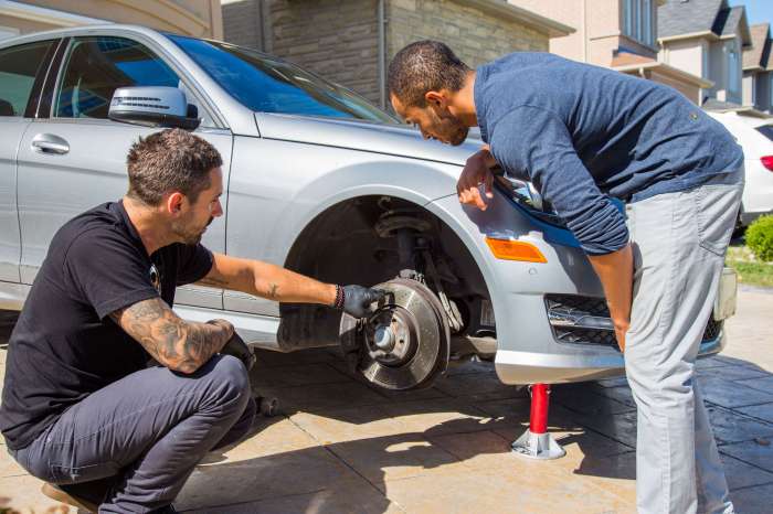 car repairs should be done at a garage