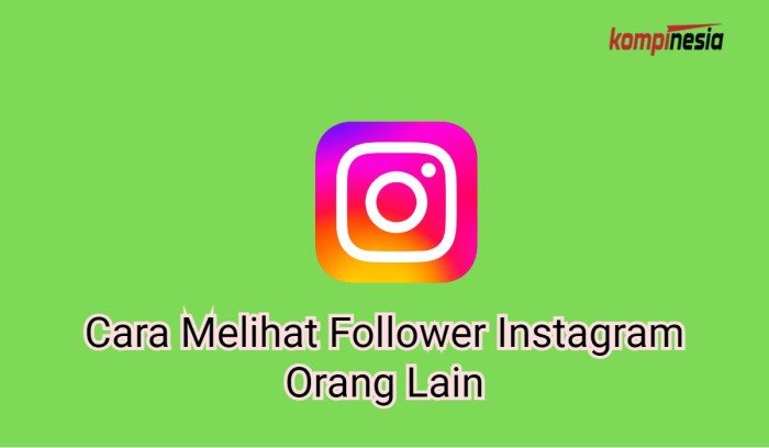 cara melihat follower instagram terbaru