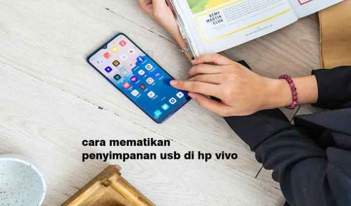 cara mematikan penyimpanan usb di hp