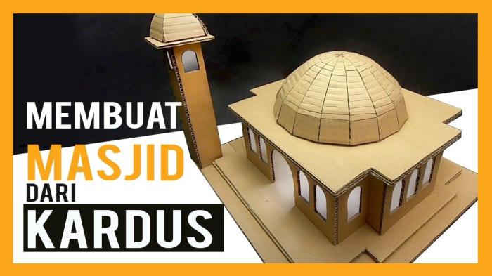 cara membuat kubah masjid terbaru