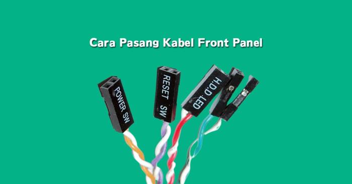 panel motherboard kabel pasang dimensidata