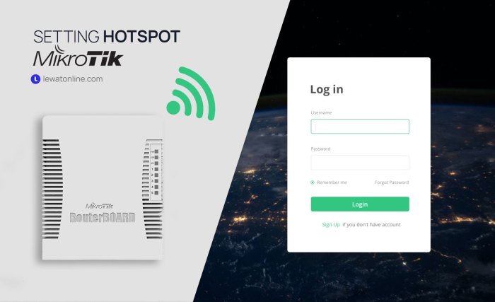 mikrotik hotspot winbox pilih servers setup ip konfigurasi