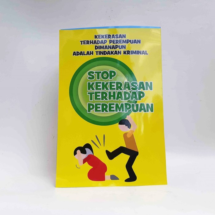 poster kekerasan terhadap perempuan