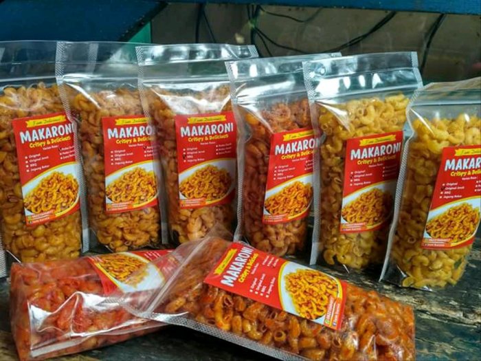 makanan ringan dari huruf i