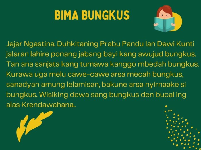 cerita wayang bima bungkus