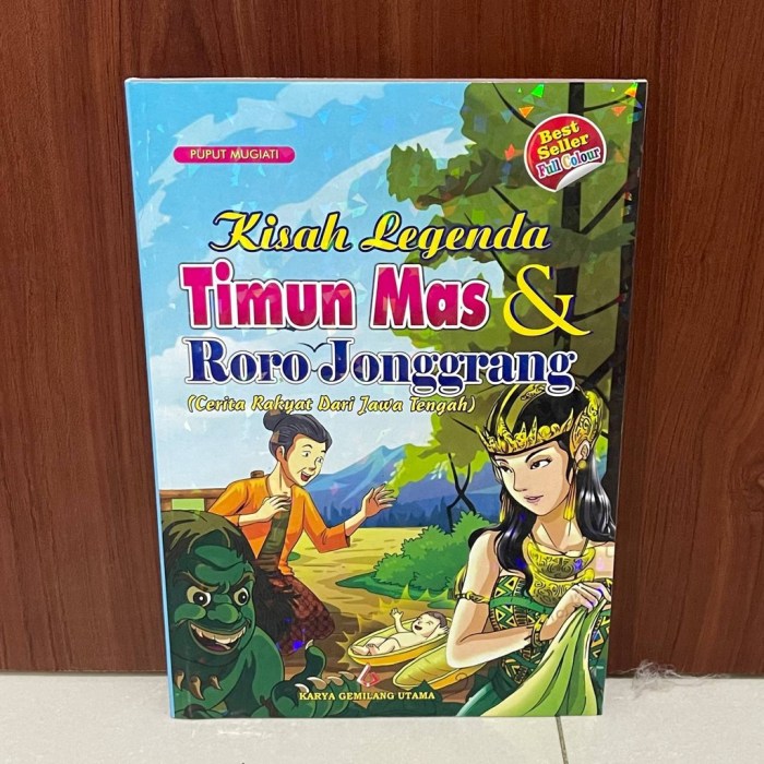 buku cerita roro jonggrang